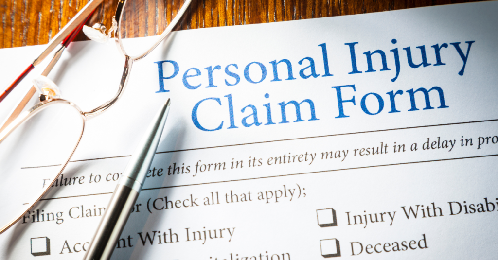 Filing a personal injury claim due to work injury, car accident, or at the hands of another